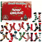 Milo Kerstsokken Adventskalender – 24 Paar Verrassingssokken voor de Feestdagen