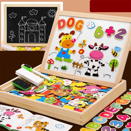 DoodleDesk™ - Montessori 2-in-1 tekentafel