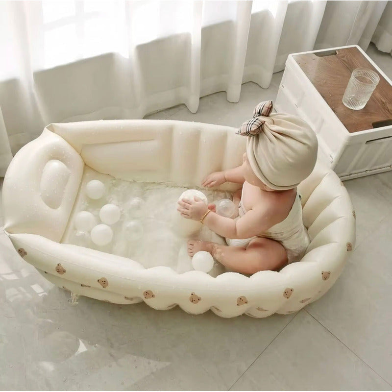 AquaNest™ | Opblaasbaar Babybad