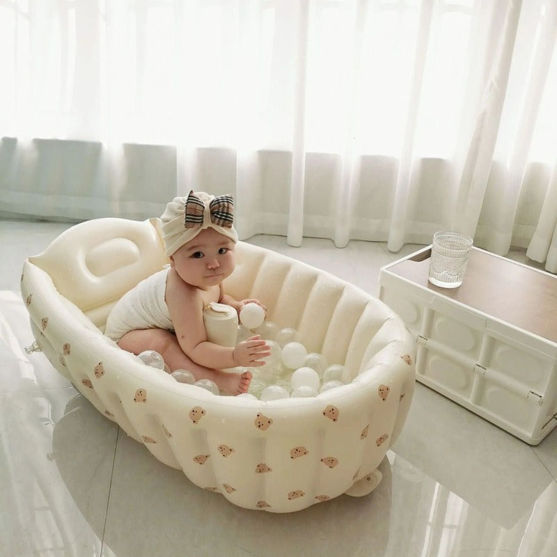 AquaNest™ | Opblaasbaar Babybad