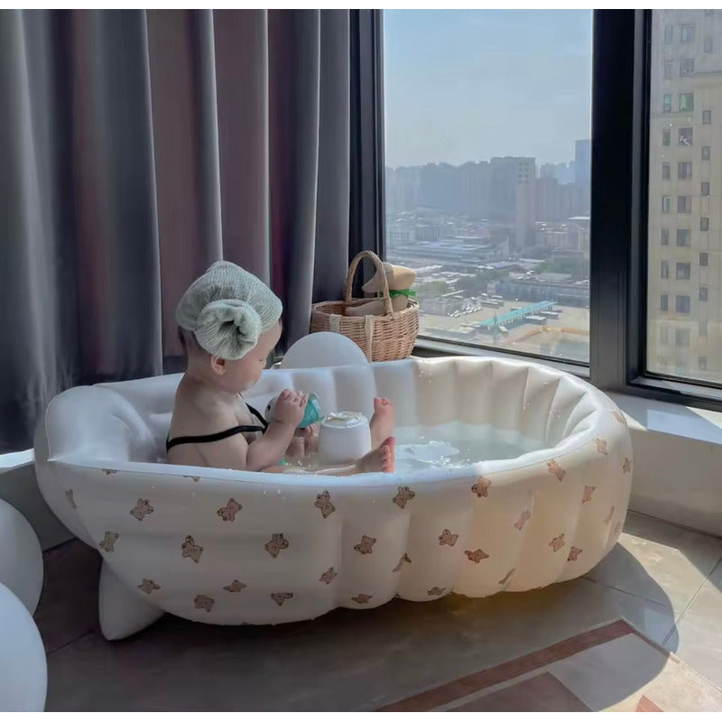 AquaNest™ | Opblaasbaar Babybad