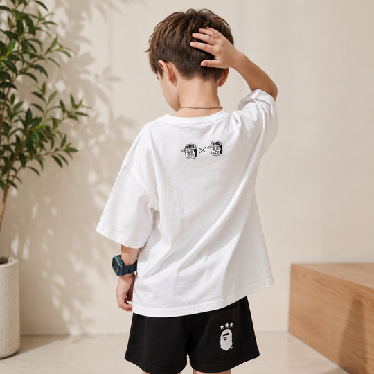 Dapper kinder T-shirt draagcomfort - Milo & Moon