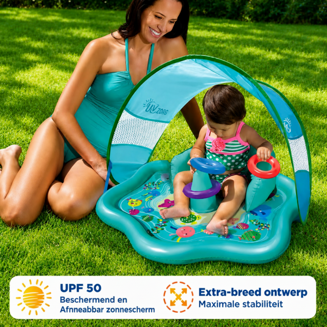 AquaPuk baby zwembad opblaasbaar - Milo & Moon