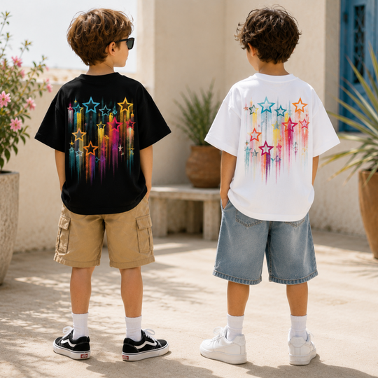 Twinkel kinder T-shirt vooraanzicht - Milo & Moon