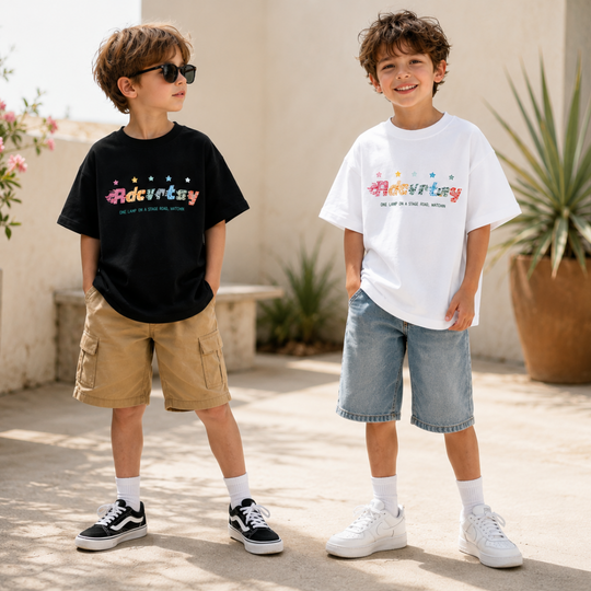Twinkel los kinder T-shirt detail - Milo & Moon