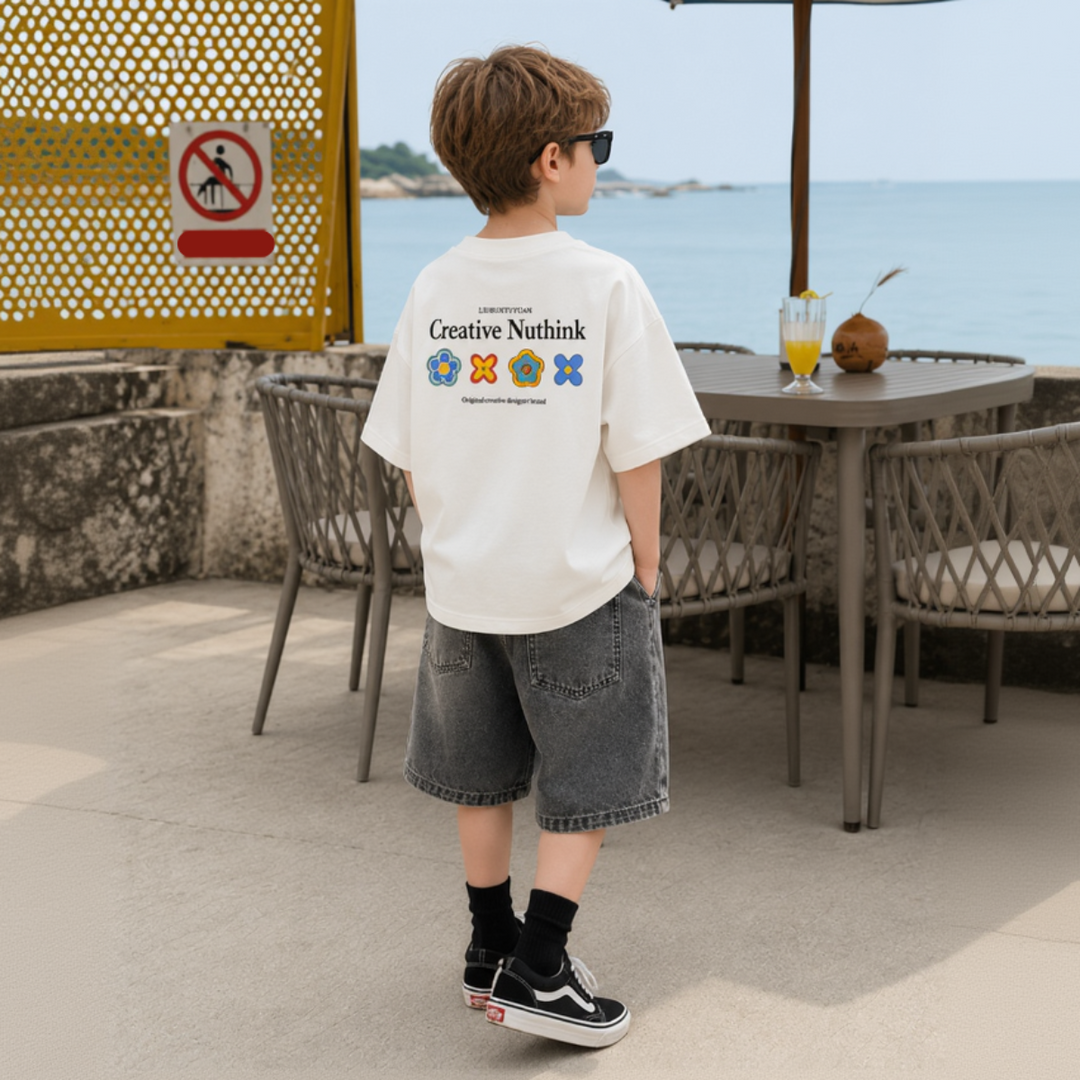 Knul kinder T-shirt stijlvol ontwerp - Milo & Moon