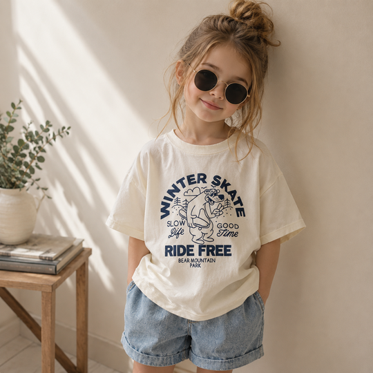 Beertje kinder T-shirt draagcomfort - Milo & Moon