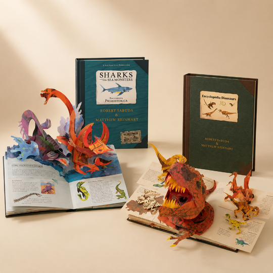 DinoPop 3D dinosaurussen pop-up boek - Milo & Moon