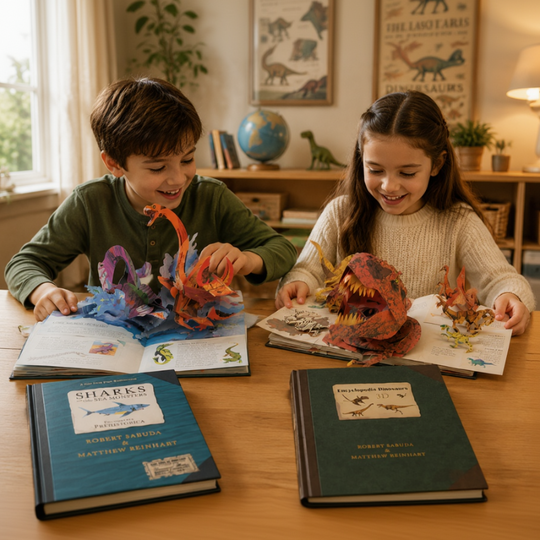 DinoPop 3D dinosaurussen pop-up boek - Milo & Moon