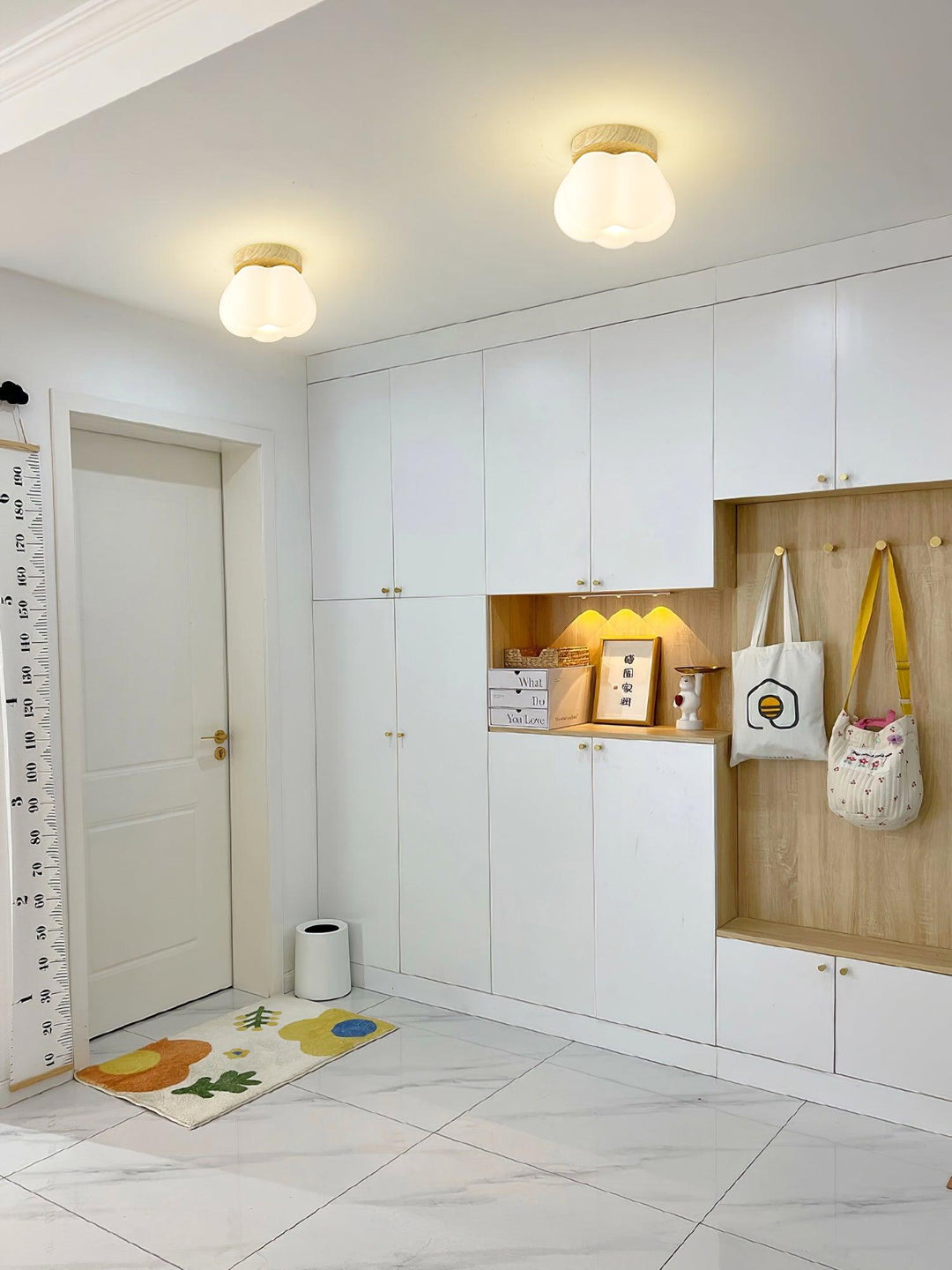 Bloem plafondlamp sfeerverlichting kinderkamer