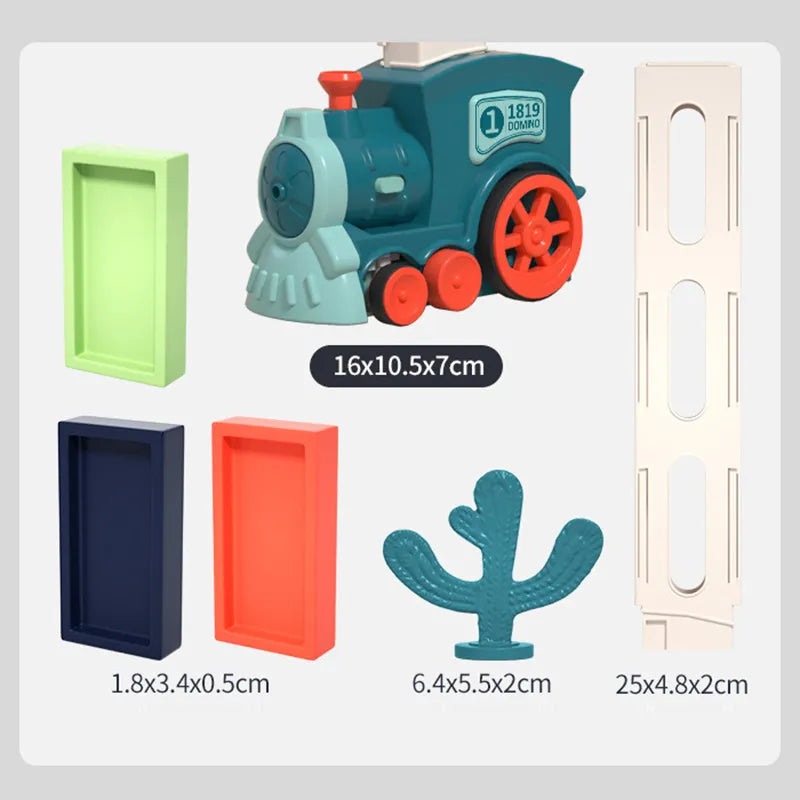 DominoExpress™ – De Automatische Domino Trein voor Kinderen.