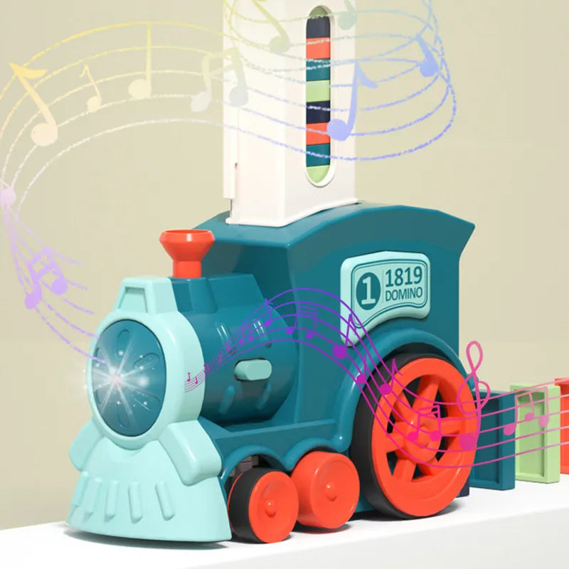 DominoExpress™ – De Automatische Domino Trein voor Kinderen.