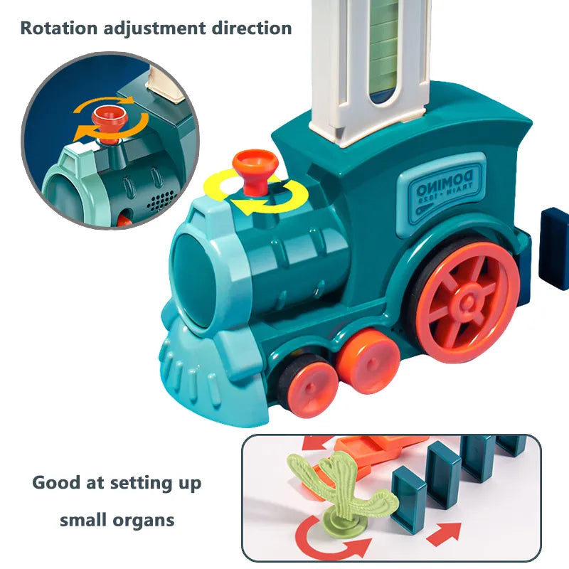 DominoExpress™ – De Automatische Domino Trein voor Kinderen.