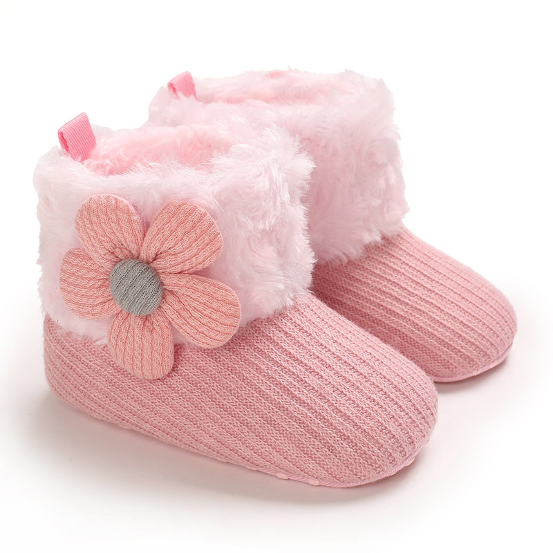 SnuggyPaws™ – Warme Baby Winterschoenen met Antislip Zool