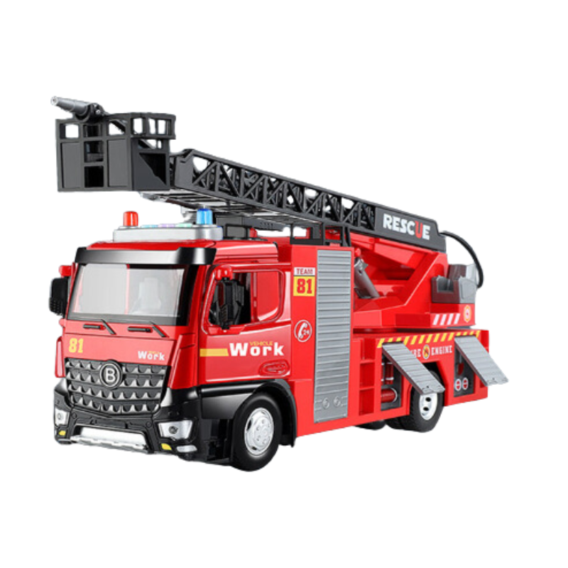 HeroRescue™ – Realistische Brandweerwagen Speelgoed – Actie, Licht & Waterplezier