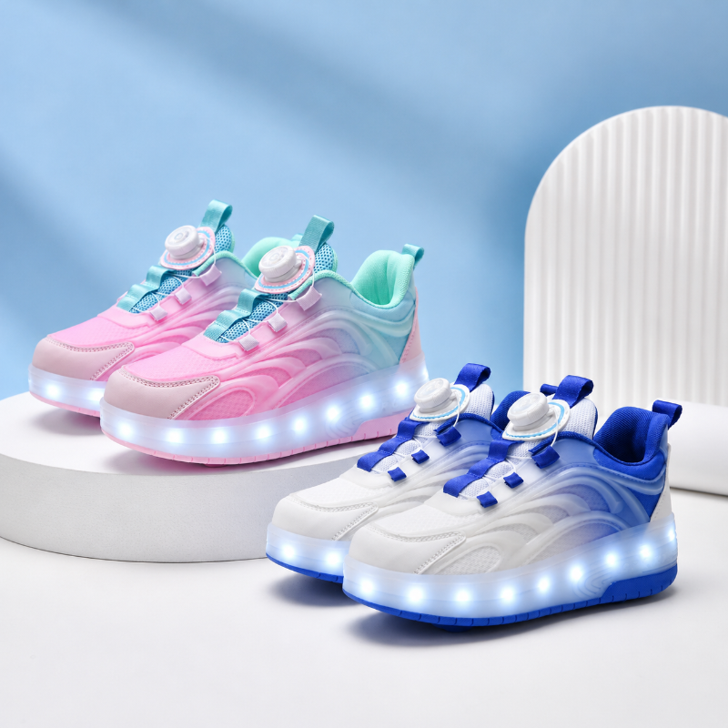 GlowRoll lichtgevende rolsneakers - Milo & Moon
