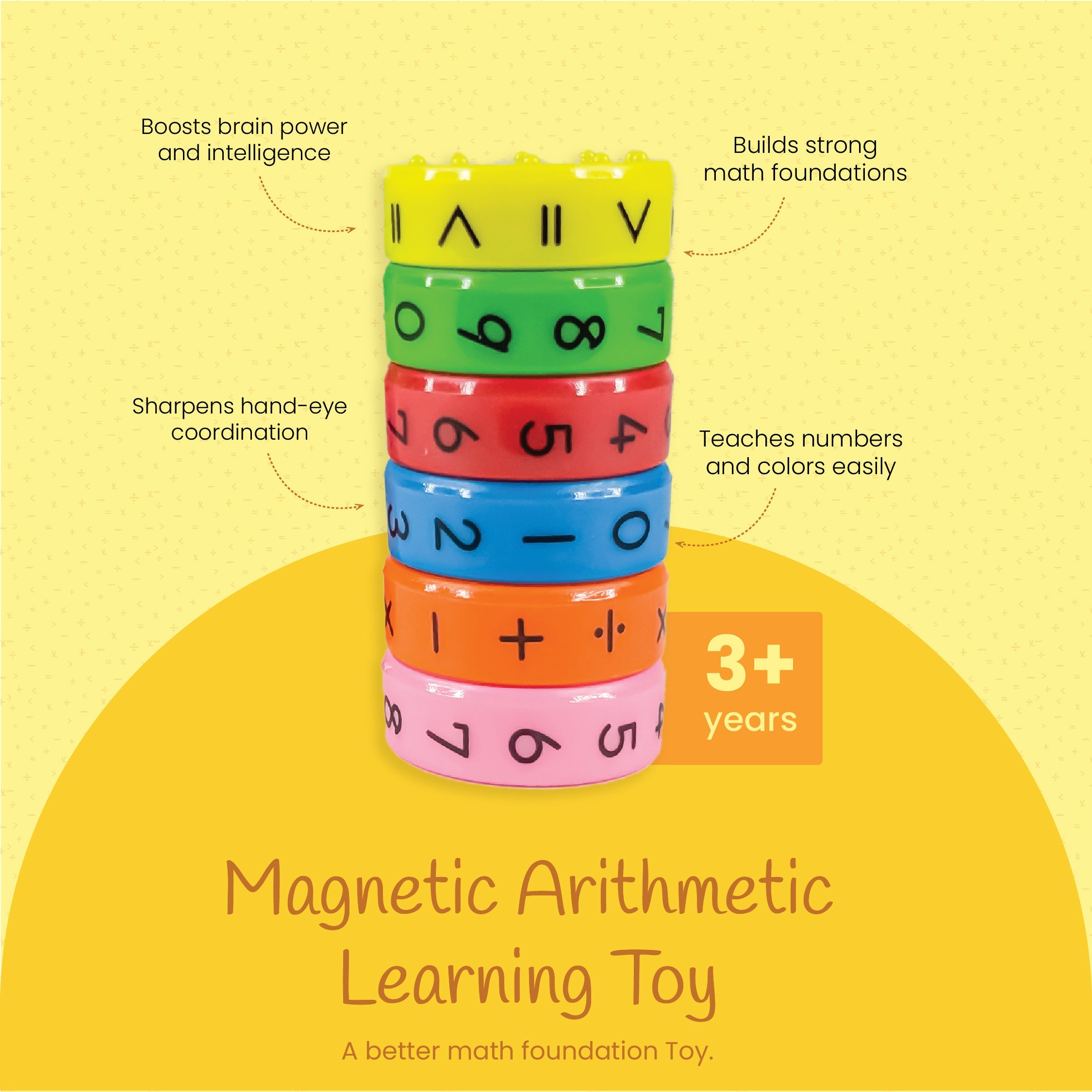 Milo&Moon™ Magnetische Rekenspeelset