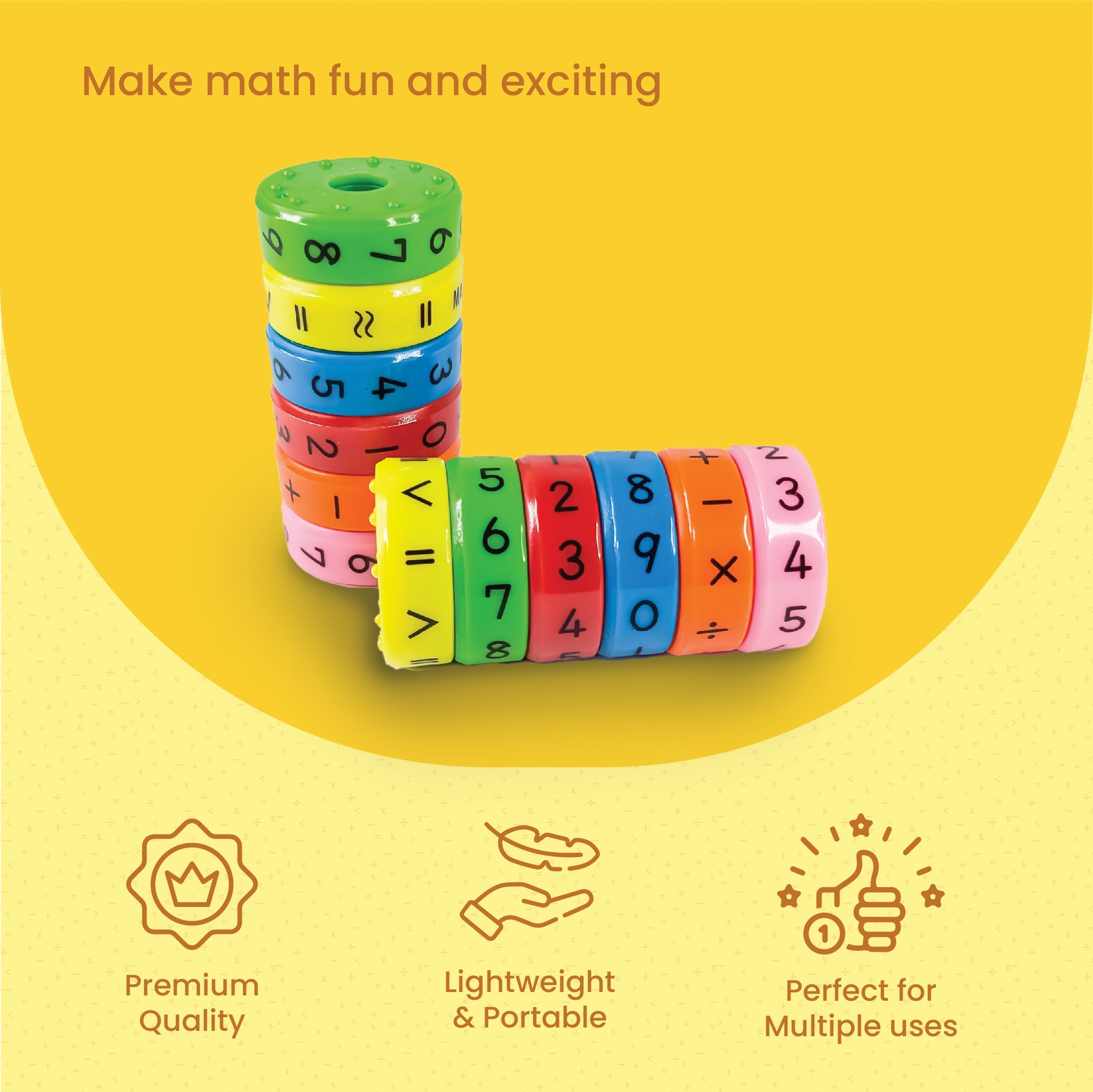 Milo&Moon™ Magnetische Rekenspeelset