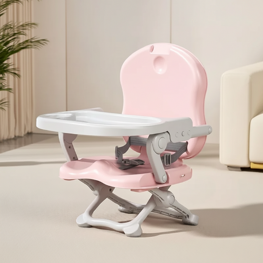 CosyDine kinder voedingsstoel roze - Milo & Moon