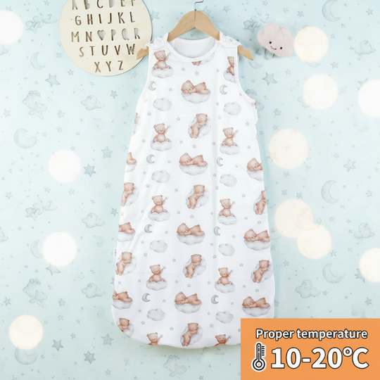 Dromelief baby slaapzak beer - Milo & Moon