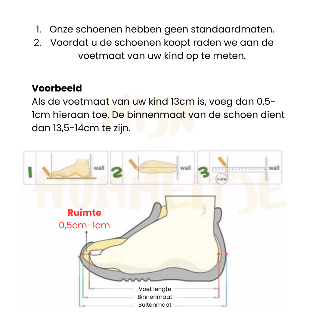 FreeStep – Barefoot Kindersneakers met Brede Neus en Flexibele Zool