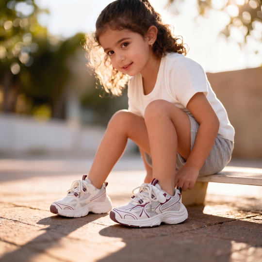 SprintEase – Sportieve Ademend Kinder Sneakers Hardloopschoenen