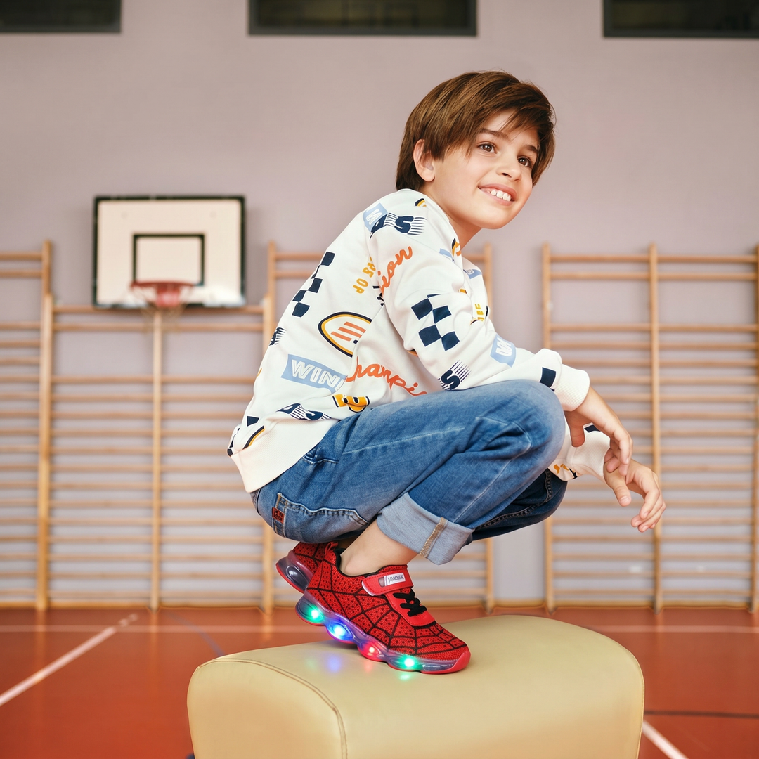 GlowStep – Comfortabele LED Sneakers voor Jongens & Meisjes
