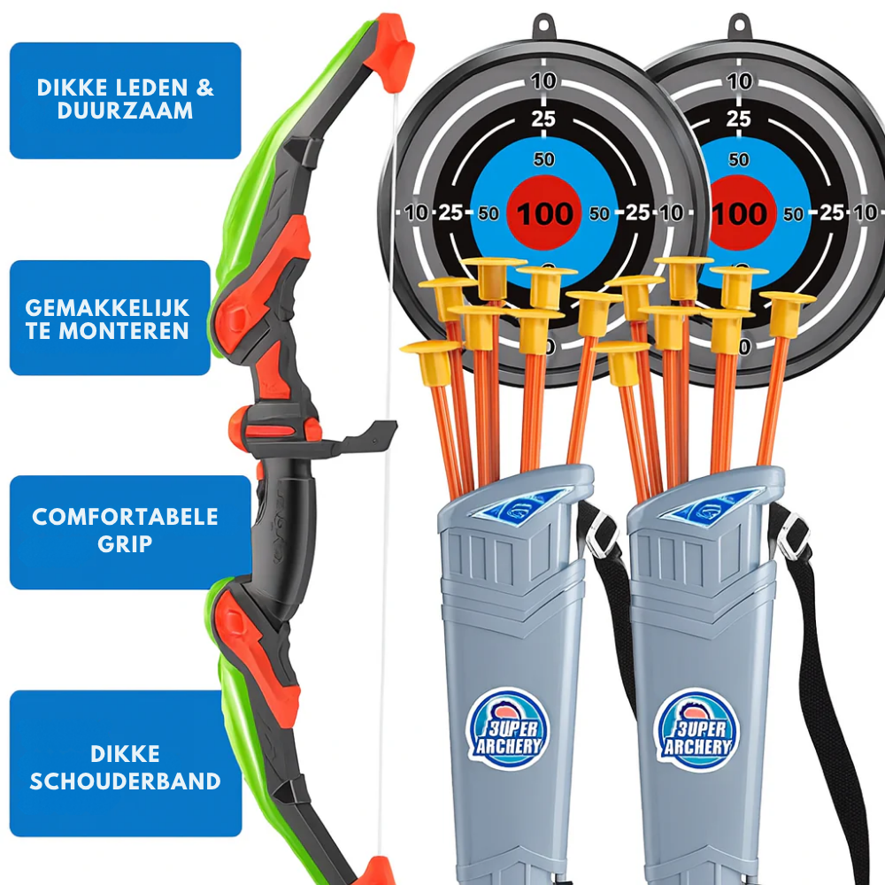 AimBlaze – Kinder Boogschietset met Zuignappen