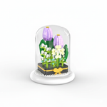 BloomEtern™ – Eternal Flower Bouwset met Transparante Display Cover