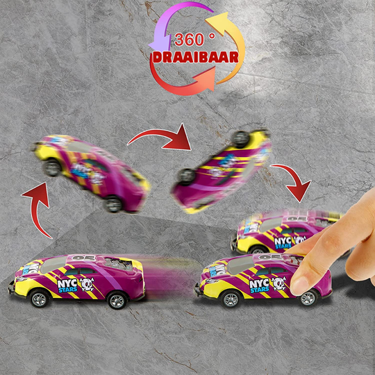 StuntRacer – Speelgoedauto Set met Stuntfunctie