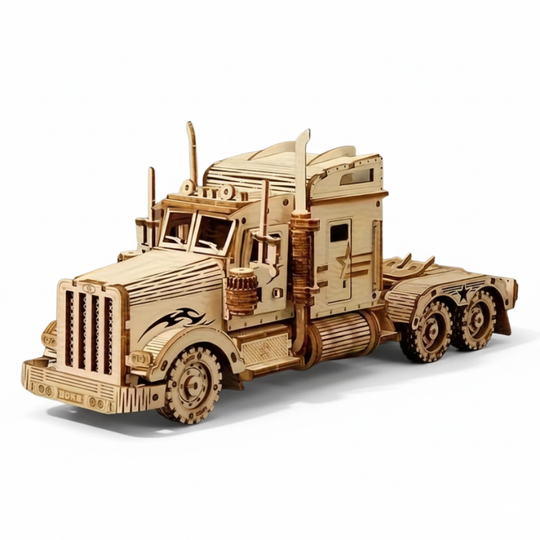 WoodHauler™ – 3D Houten Truck Puzzel