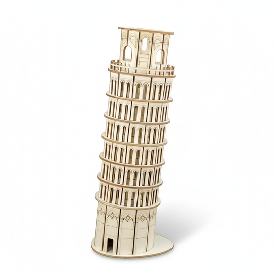PisaCraft™ – 3D Houten Toren van Pisa Puzzel