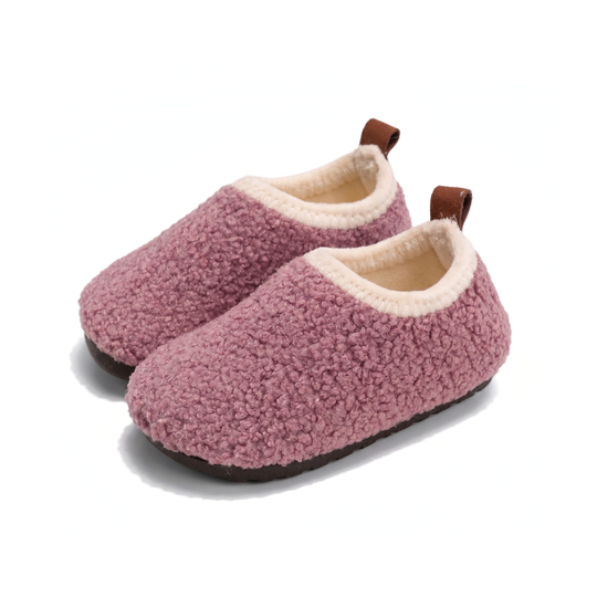 WoolyWalks – Antislip Pantoffels Wollen Voering Kinder
