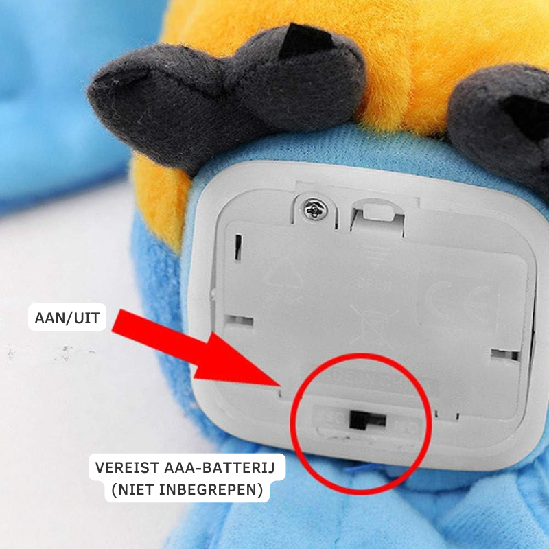 TalkieTuk™ – Din snakkesalige kælekammerat - Talende papegøje 