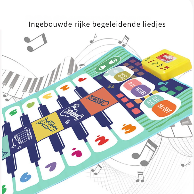 PianoPlay™ – Muzikale Speelmat voor Kinderen – Creatief Leerzaam Speelgoed