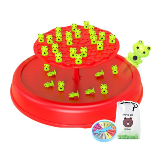 FroggyBalance™ – Montessori Kikker Evenwichtsspel voor Kinderen