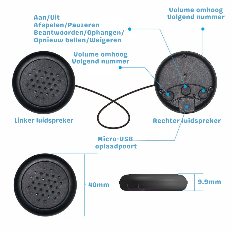 CozyTunes™ – Dierlijke Draadloze Hoofdband Hoofdtelefoon – Kindvriendelijk Muziekplezier