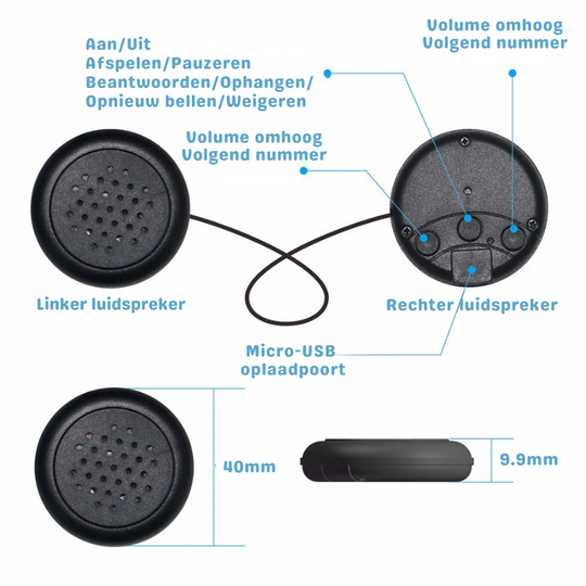 CozyTunes™ – Dierlijke Draadloze Hoofdband Hoofdtelefoon – Kindvriendelijk Muziekplezier