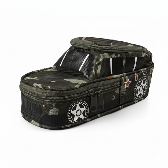 CarCase™ – Auto-vormige Pennenzak met Dubbele Laag