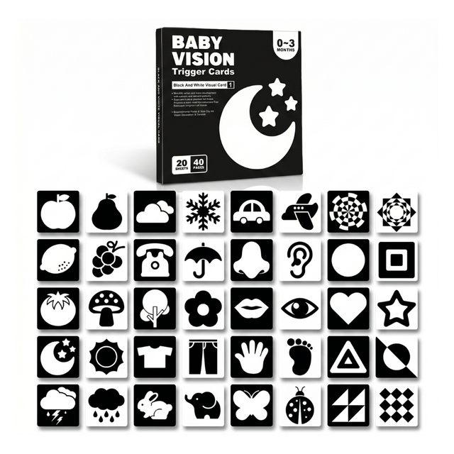 SmartCards Baby Learning Flash Card Book with Animals & Nature