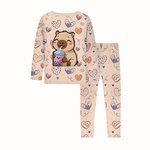 CapyCozy™ – Meisjes Capybara Pyjama Set