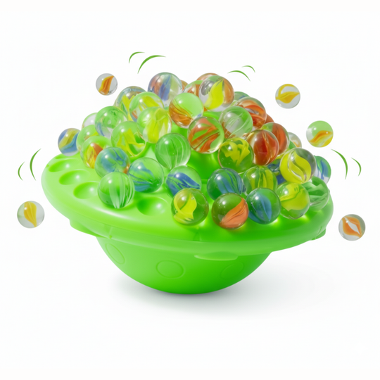 MarbleMaster™ – Balans & Stapel Knikkerspel met 60 Knikkers