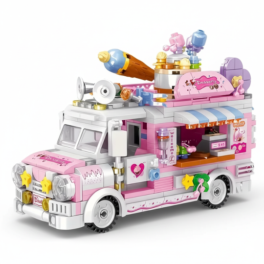 SweetStreet™ – 591-delige Dessert Truck Bouwset
