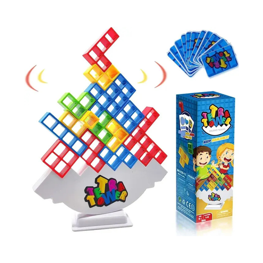 FunTetra™ – Balansspel voor Familie, Educatief en Strategisch