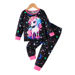 UnicornGlow™ – Meisjes Pyjama Set – Magische Sterrenprint & Lichtgevende Details
