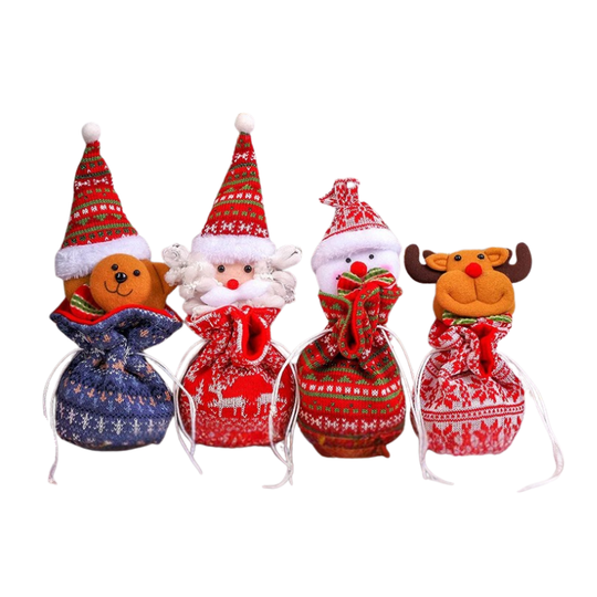 MagicSacks™ – Luxe Herbruikbare Cadeauzakjes – Kerst Geschenk Tasje