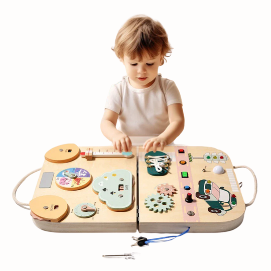 SkillBoard™ – Interactieve Sensory Speelkoffer – Leren & Ontdekken