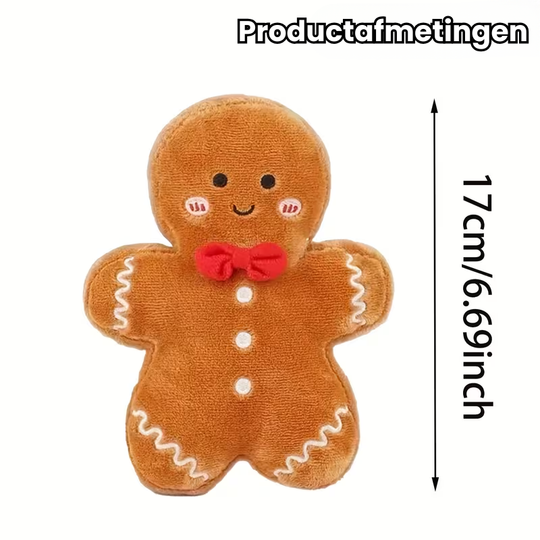 GingerJoy™ – Kerst Gingerbread Pluche Pop