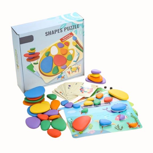 RainbowStack – 56/78/98 stuks Regenboog Stapelstenen Speelset