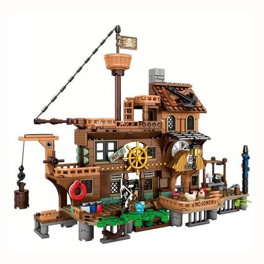 PirateForge™ – Piratenschip Bouwblokken – Avontuurlijke Constructieset